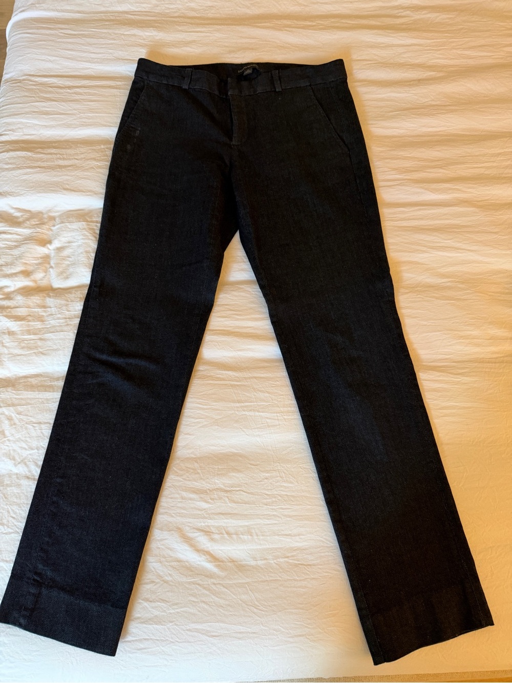 Banana Republic Denim Straight-Leg slacks